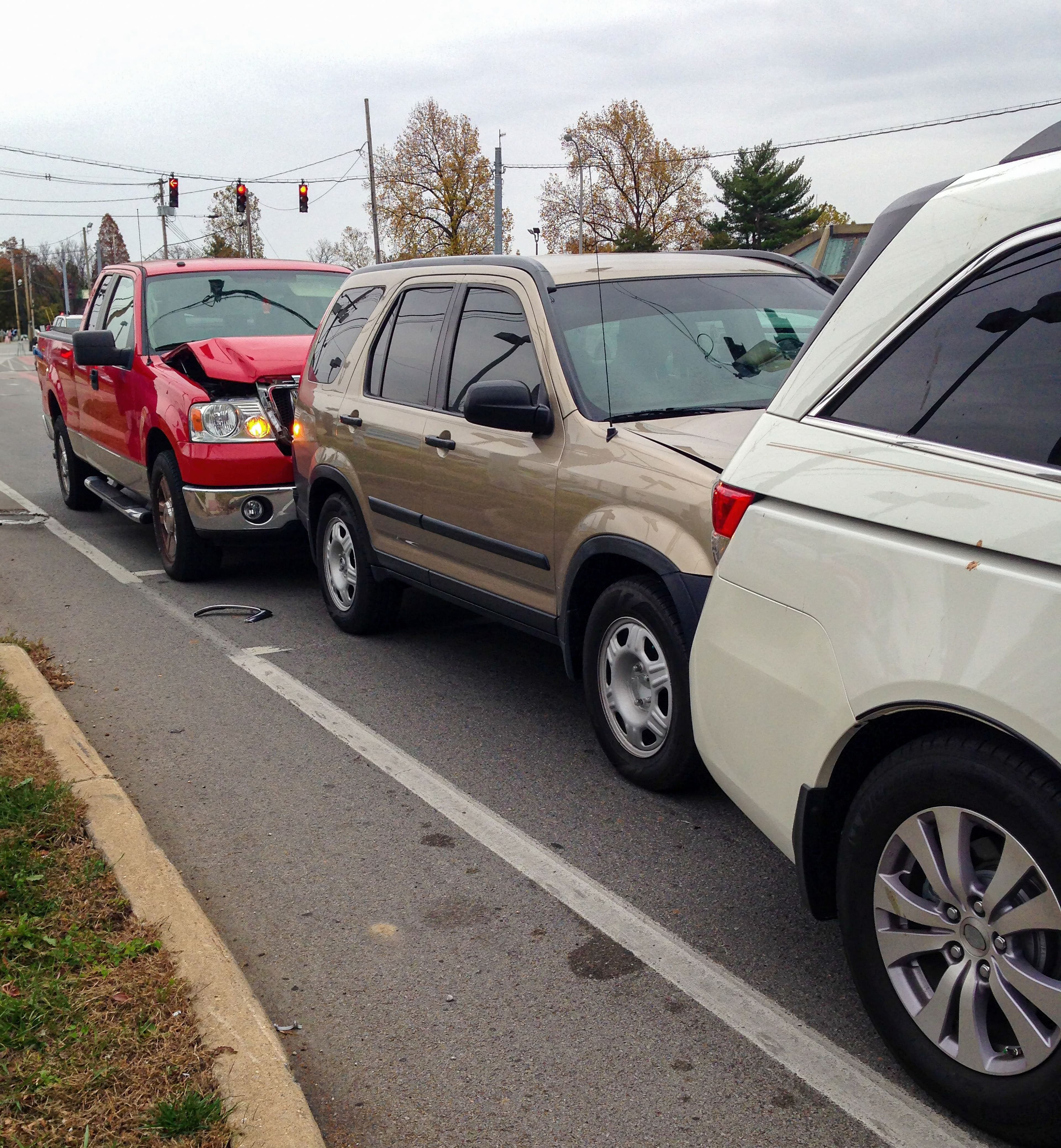 Who is at Fault in a Chain Reaction Accident?